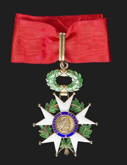 null FRANCE 
Ordre de la Légion d’honneur, institué en 1802 
Étoile de commandeur...