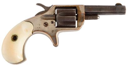 null Revolver Colt « New », sept coups, calibre 22 annulaire. 
Canon à pans avec...