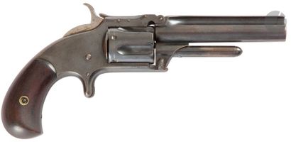 null Revolver Smith & Wesson n°1 ½ 2nd issue, calibre 32.
Canon avec bande marquée,...