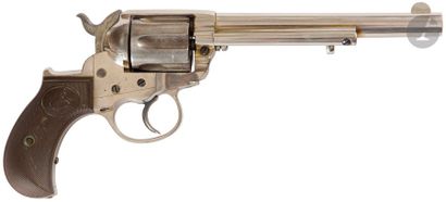 null Revolver Colt « Lightning » modèle 1877, six coups, calibre .38 à percussion...