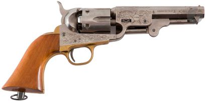 null Revolver Colt « Sherif Coltman » 6 coups calibre 36.
Finition gravée. Plaquette...