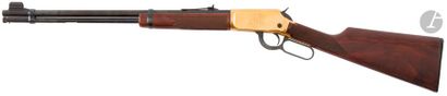 null Carabine Winchester modèle 9422, « NRA Gold », calibre 22 L.R. 
Canon rond de...