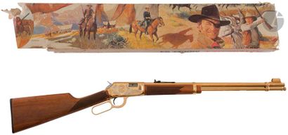 null Carabine Winchester modèle 9422 XTR « Montana Centennial », calibre 22 L.R.
Canon...