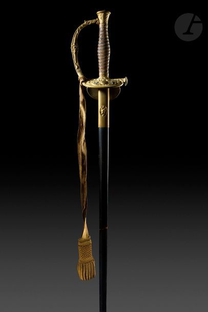 null Épée de général de brigade d’infanterie d’Alphonse JUIN, type 1817 à ciselures

Fusée...