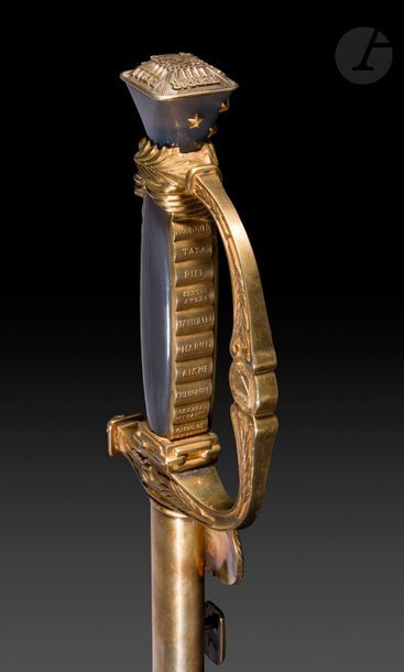 null Superbe épée de Maréchal de France d’Alphonse Juin (1888-1967)

Fusée en agate....