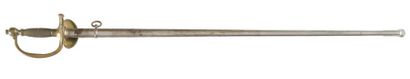 null Épée du service de Santé, modèle 1887.
Fusée filigranée, monture en laiton,...