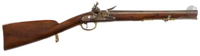 null Carabine de Versailles à silex modèle 1793. 
Canon rond, rayé, légèrement tromblonné...
