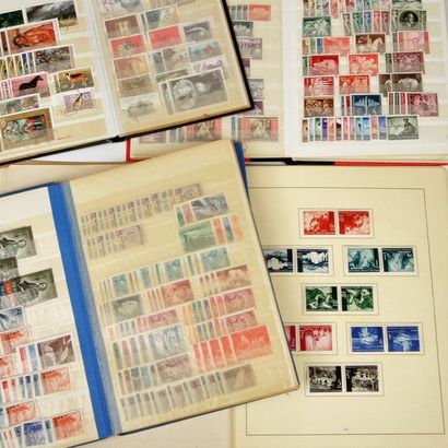 null Un carton contenant principalement des timbres neufs des pays d'Europe de l'Est...