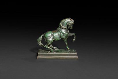 null Antoine Louis Barye (1796-1875)

Cheval turc n°4 (antérieur gauche levé, terrasse...