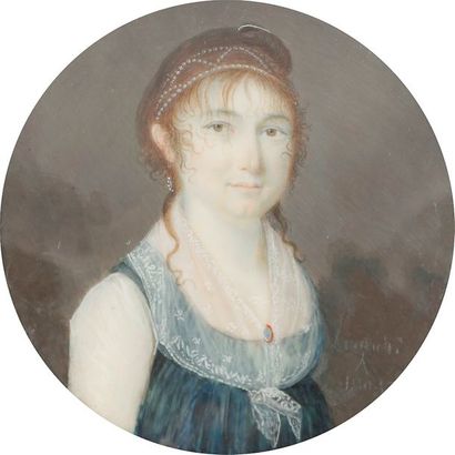 null LEANDRI (actif vers 1798 -1824).

Peintre en miniature représenté au Musée des...