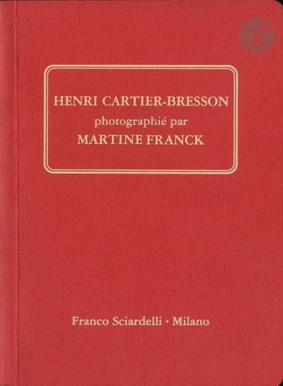 FRANCK, MARTINE (1938-2012) Henri Cartier-Bresson...