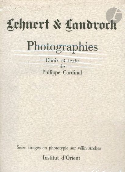null LEHNERT, RUDOLF FRANZ (1878-1948)
LANDROCK, ERNEST HEINRICH (1878-1966)
Photographies.
Institut...