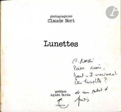 null NORI, CLAUDE (1949)
Lunettes.
Contrejour, Paris, 1976.
In-8 (22 x 20,5 cm)....