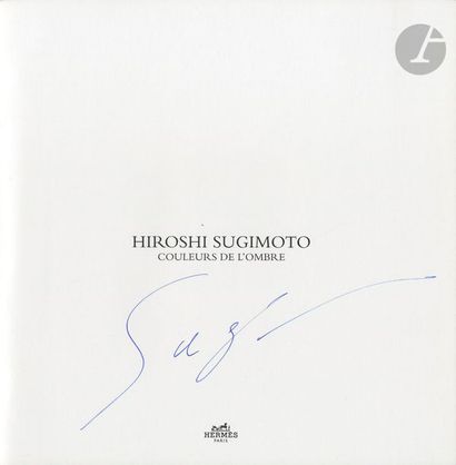  SUGIMOTO, HIROSHI (1948) Couleurs de l’ombre. Édition Hermès, Paris, 2012. In-4...