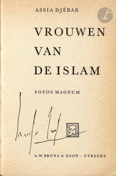 null Vrouwen van de Islam.
[Femmes de l’Islam].
A.W. Bruna & Zoom, Utrecht, 1960.
In-8...