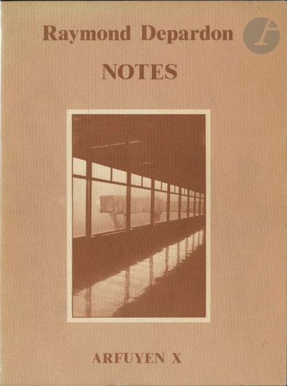  DEPARDON, RAYMOND (1942) Notes. E.O. Arfuyen, 1979. In-8 (25 x 19 cm). Édition originale...