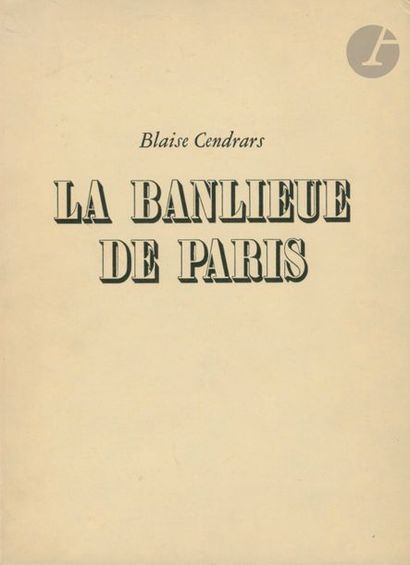  DOISNEAU, ROBERT (1912-1994) La Banlieue de Paris. Texte de Blaise Cendrars sur...