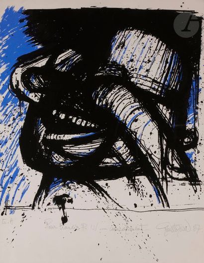 null John CHRISTOFOROU (1921-2014)
Composition, 1987
Lithographie en couleurs.
Épreuve...