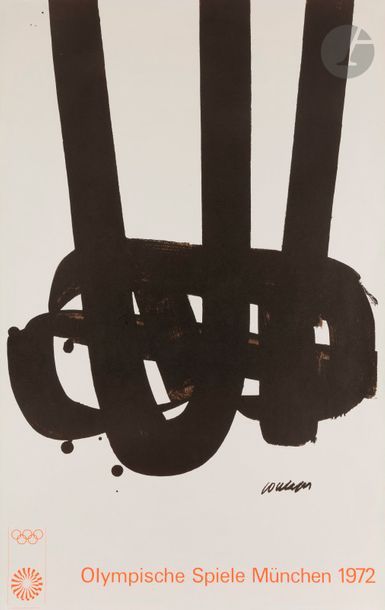 Pierre SOULAGES (né en 1919)
Lithographie...
