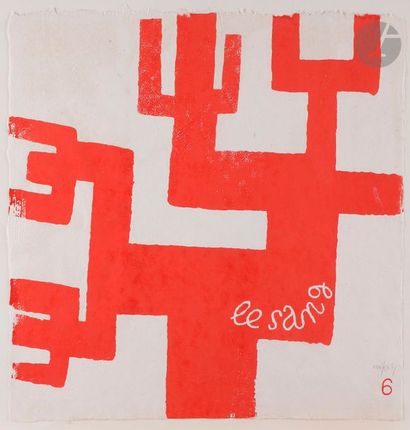 null Pierre SZÉKELY (1923-2001)
Rouge, 1978
Sérigraphie en rouge.
Suite complète...