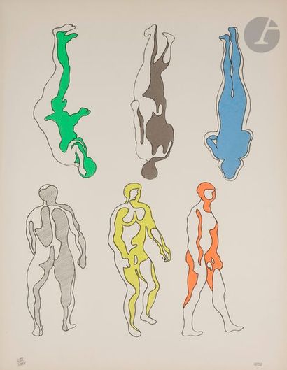 null Henri CUECO (1929-2017)
Jeux d'adultes, 1968
Album de 9 lithographies et 1 sérigraphies...