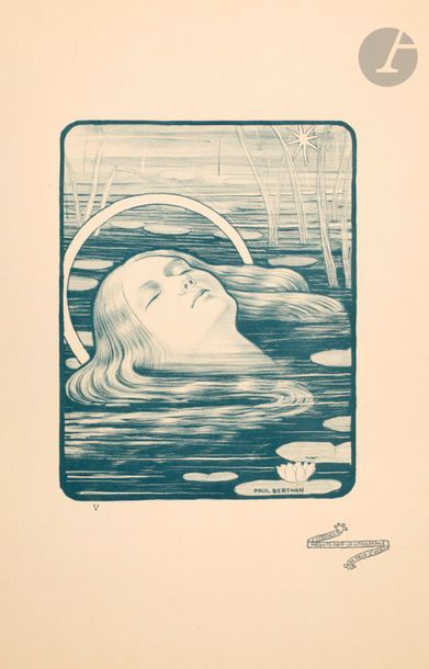 null Armand Berton (1872-1909) 
Six Original Prints by Paul Berthon (The Six Virgins)....
