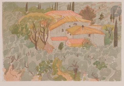 null Maurice Denis
(1870-1943) (par et d’après) 
Robinson (Mary). Un jardin italien....