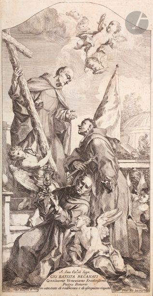 Pietro Rotari (1707-1762) Saint François...