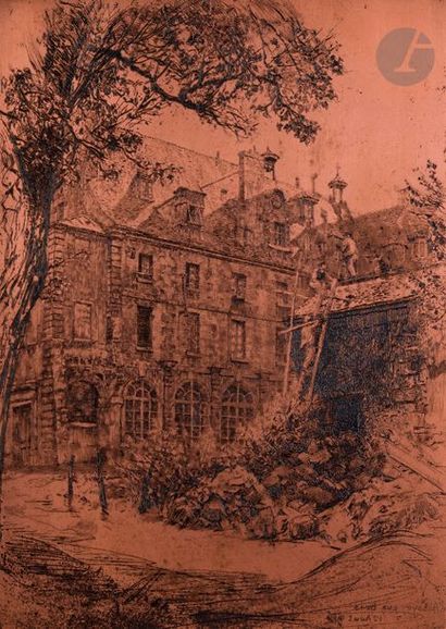 null Charles Jouas (1866-1942) 
L’Abbaye-aux-Bois (Paris, 7e arrondissement), 17...