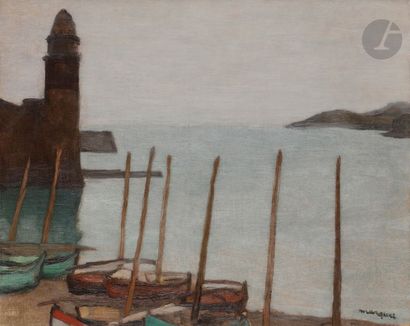 Albert MARQUET (1875-1947) Collioure, Les...