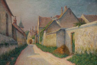 *Léo GAUSSON (1860-1944) Thorigny, soleil...