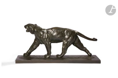 null THIERRY VAN RYSWYCK (1911-1958) (THIERRY VAN RIJSWIJCK, DIT) 
Tigre humant
Sculpture.
Épreuve...