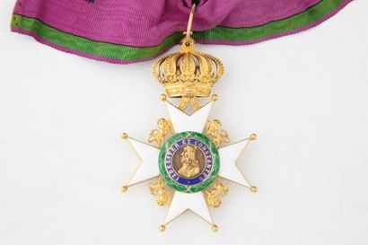 null PRUSSE (ALLEMAGNE)

ORDRE DE HOHENZOLLERN, créé en 1841.

Croix de chevalier...