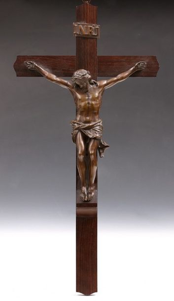 null Ferdinand BARBEDIENNE (1810-1892)

Christ en Croix

BRONZE à patine brune sur...