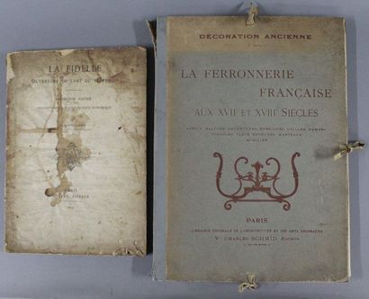 null LOT de deux volumes:

a) La Fidelle ouverture de l'Art du Serrurier composé...