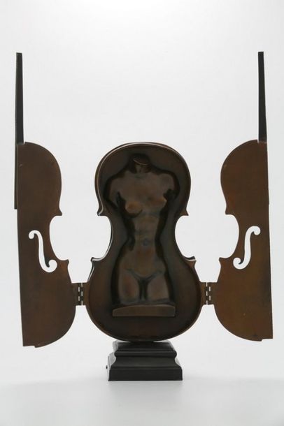 null Fernandez ARMAN (1928-2005)

Occulté 

Sculpture violon, 2003

Bronze à deux...