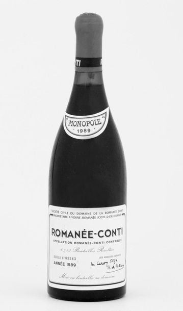 null Domaine de la ROMANEE -CONTI 

Exceptionnel assortiment de 13 bouteilles Année...