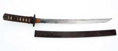 null JAPON XVIIIème-XIXème Siècle

Wakizashi à lame en shinogi-zukuri, uchi zori,...