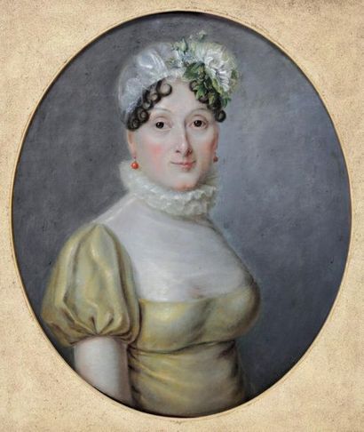 null Alexandre Alexis Valérie de PELLICOT (1796-1837)

Portrait de Madame de Gautier...