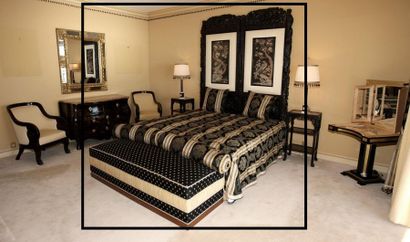 null LARGE FACTORY FLOORS with two leaves transformed into a headboard 

South China...