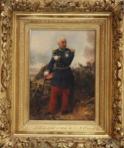 null D'APRES HORACE VERNET

Portrait d'un général du Second Empire (Bazaine ou Vaillant...