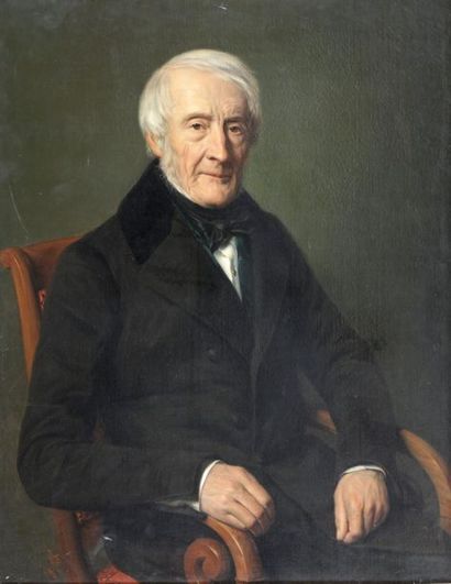 null Charles Paulin Fr. MATET (1791-1870)

Portrait d'homme agé assis en redingote...
