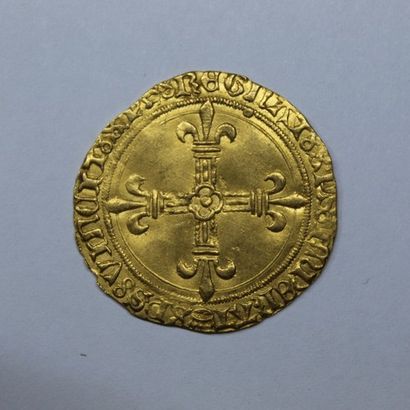 null CHARLES VIII (1483-1498). Gold shield in the sun. Tournai. (Dy. 575, L. 554)....