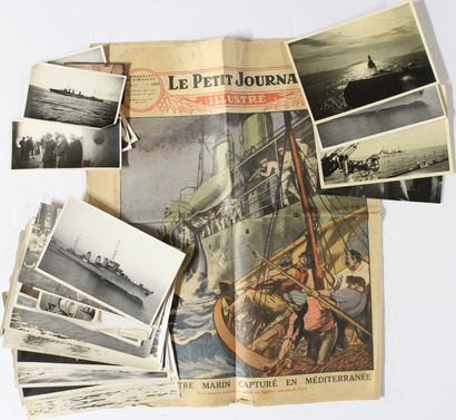null MEMORIES OF REAR ADMIRAL CEILLIER - LE TIGRE 

SET OF THIRTY PHOTOGRAPHS AND...