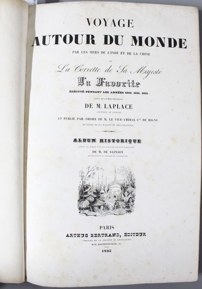 null LAPLACE (Cyrille Pierre Théodore). Voyage autour du monde par les mers de l’Inde...