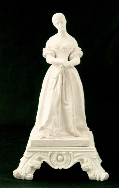null Jean-Auguste BARRE (1811-1896), d’après.

Portrait de la princesse Marie d'Orléans...