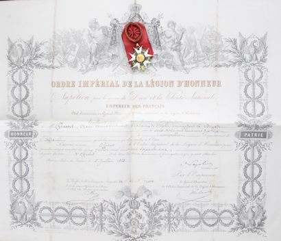 null FRANCE 

ORDER OF THE LEGION OF HONOR

OFFICER'S STAR from the Second Empire...