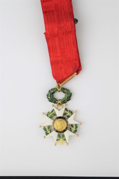 null FRANCE 

ORDER OF THE LEGION OF HONOR 

COMMANDER'S STAR of the IIIrd Republic...