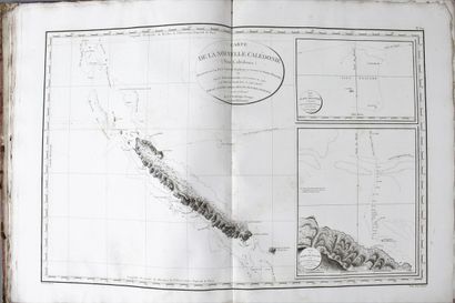 null ENTRECASTEAUX (Joseph-Antoine Bruny, chevalier d'). Atlas of the voyage sent...
