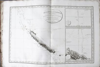 null ENTRECASTEAUX (Joseph-Antoine Bruny, chevalier d’). Atlas du Voyage envoyé à...